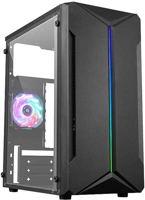 BullOne ZX02 CoRE i5 4570 (8 GB RAM/Ultra HD Graphics/1 TB Hard Disk/128 GB SSD Capacity/Windows 10 Pro (64-bit)/Upto on Board 1 GB Graphics Memory) Mid Tower with MS Office