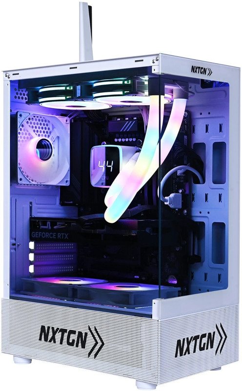 NXTGN Core i9 14th Generation Desktop PC 14900K Desktop PC (128 GB RAM/RTX4060TI 16GB Graphics/4 TB Hard Disk/2 TB SSD Capacity/Windows 11 Pro/16 GB Graphics Memory) Mid Tower with MS Office