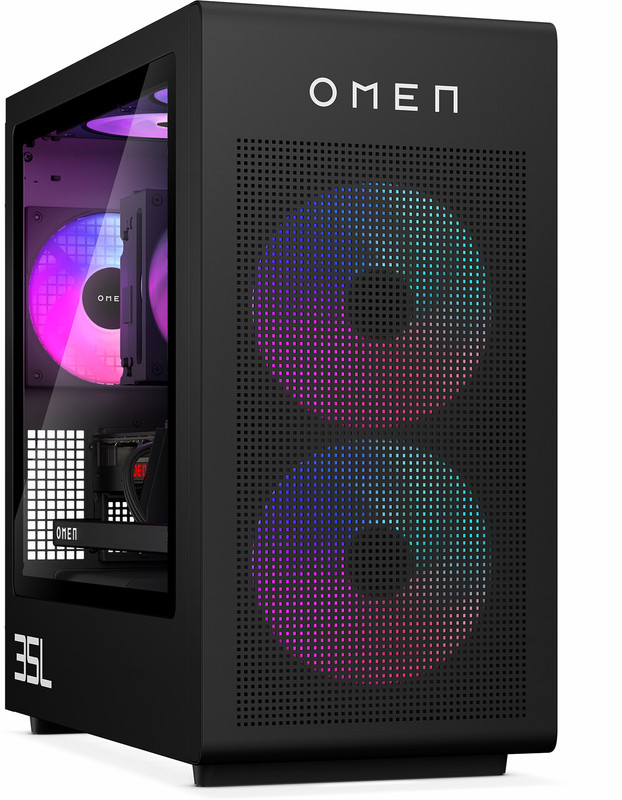 HP OMEN 45L Gaming Desktop GT22-3002in Intel® Core™ Ultra 9 285K (64 GB RAM/NVIDIA® GeForce RTX™ 5080 Graphics/1 TB Hard Disk/1 TB SSD Capacity/Windows 11 Home (64-bit)/16 GB Graphics Memory) Gaming Tower