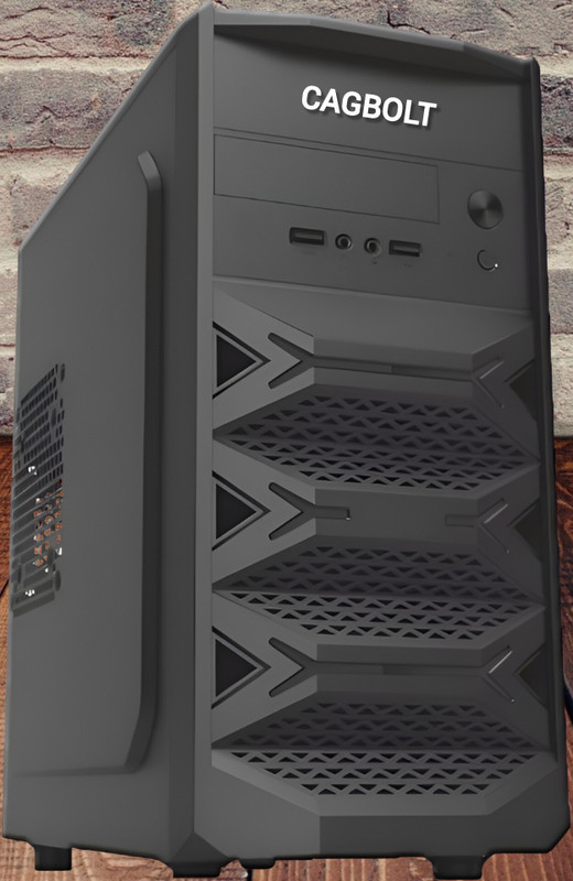 CAGBOLT i5-4TH-Gen-4GB-1TB-120GB Intel Core I5 (4 GB RAM/Integrated Graphics/1 TB Hard Disk/120 GB SSD Capacity/Windows 10 Pro (64-bit)) Mid Tower