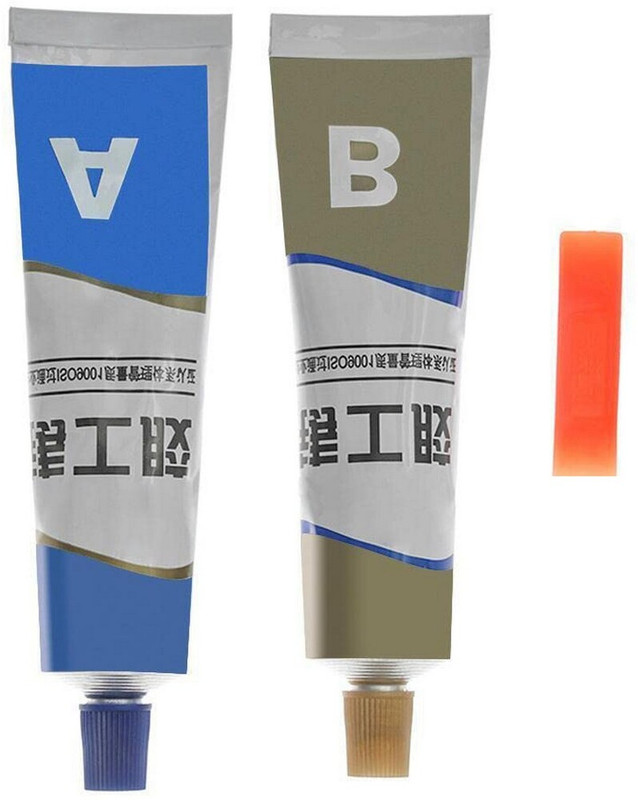 HM EVOTEK Metal Repair AB Glue Iron Stainless Steel Aluminum Repair Agent Adhesive K1 Glue(50 ml)