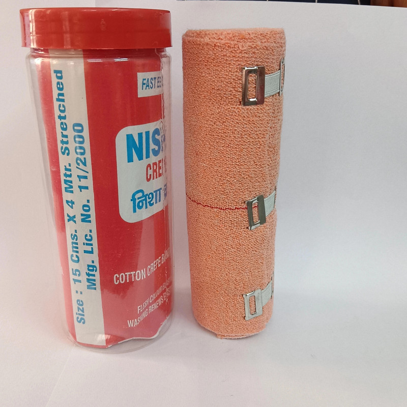 EASYCREPE NISHA 15*4 Crepe Bandage(15 cm)