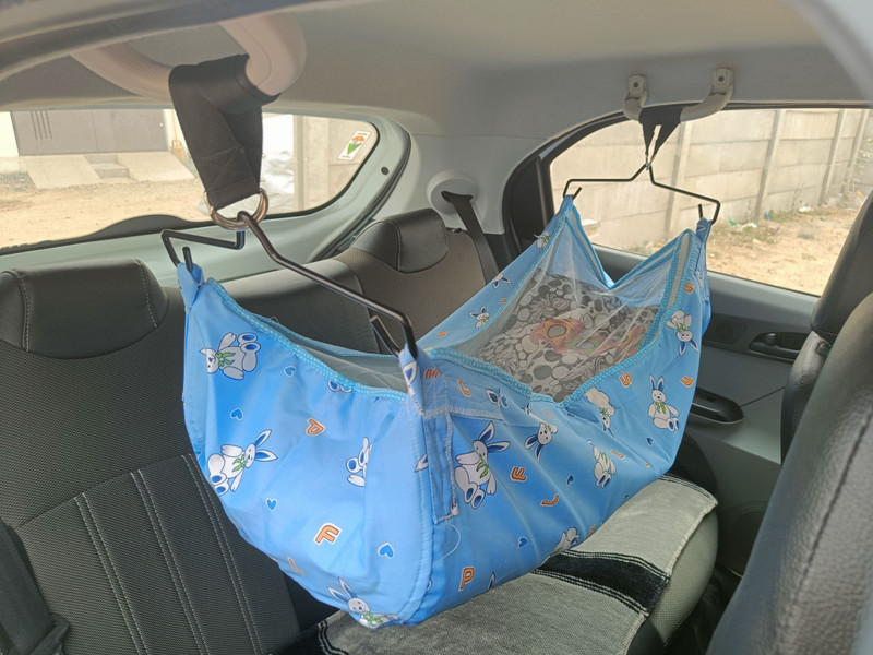 APAV APAV Cotton Car Cradle for 0 to 2 Years Baby(Multicolor)