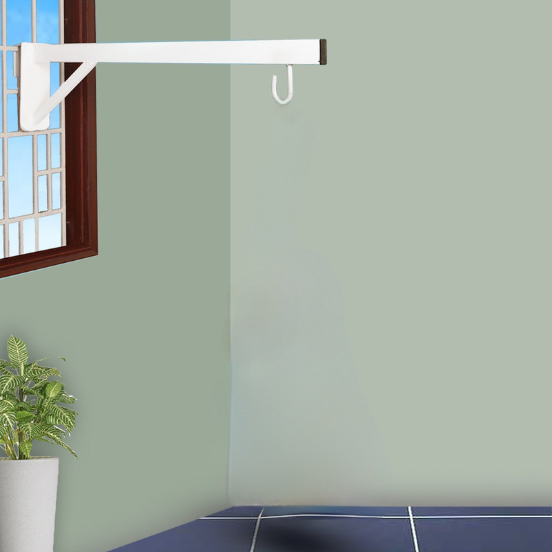 PAXMER Window Cradle Cot Metal Hanger for New Born Baby/crib/jhula/thottil-white(Black)