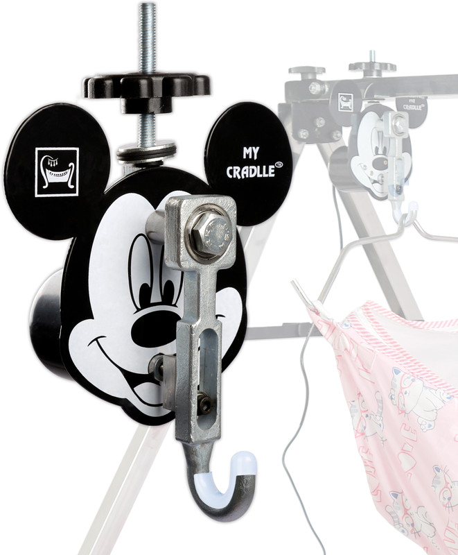 My Cradlle Automatic Electric Cradle Kit for Baby | Digital Timer Display(Black)