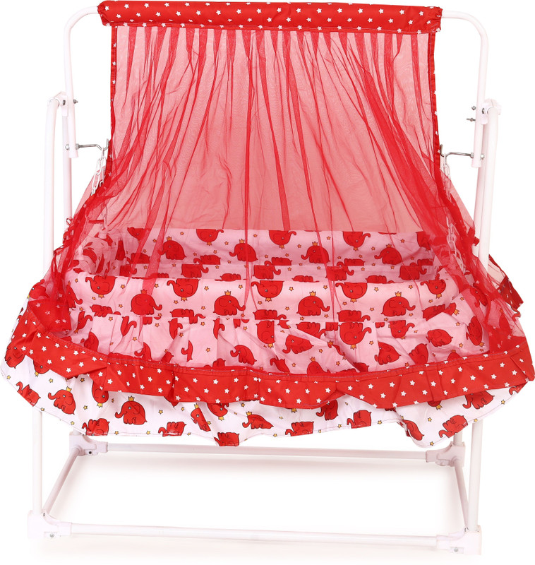 Dharmsaar Cradle for baby boy girl(Red)