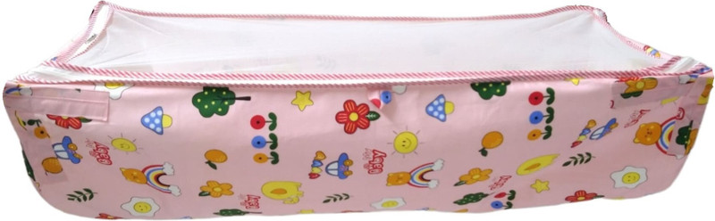 My Baby Born Baby Khoya, Cradle Cloth, Hammock, Baby Zoli with Mosquito net(Pink)