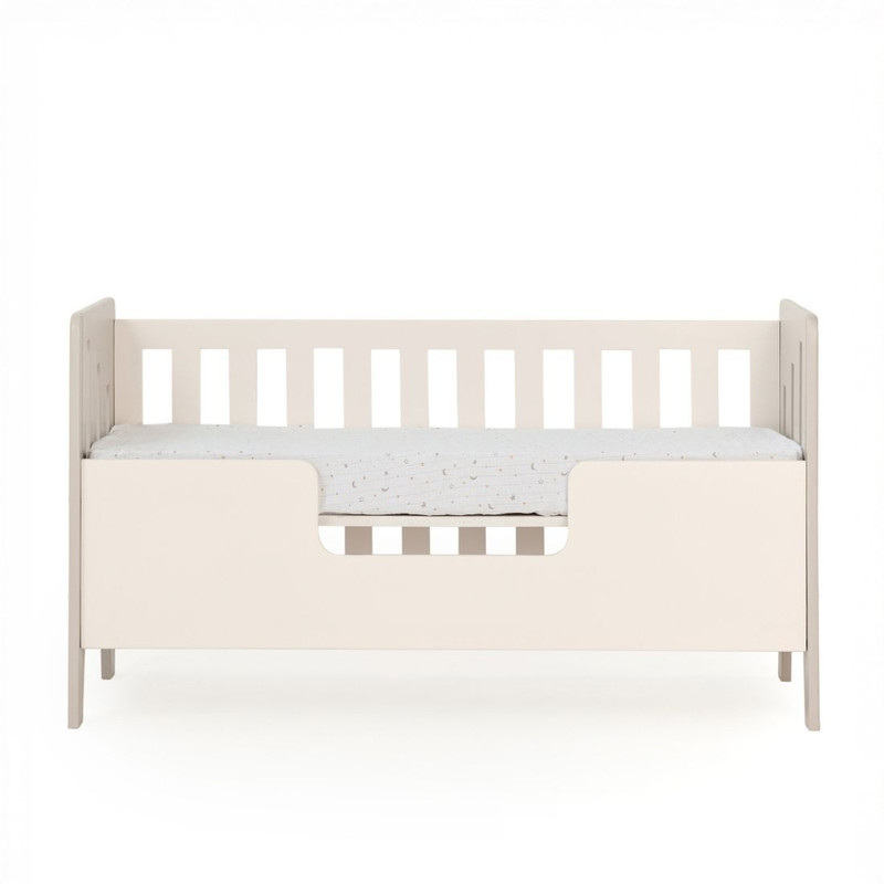 babyello Snuggle Cot - 3 Level Adjustable Height(Beige)