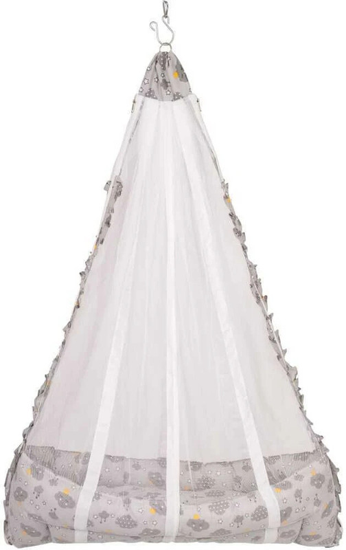 Kian Baby Premium Net Swing Cradle(Grey)