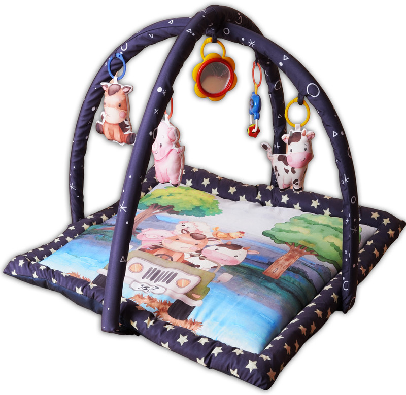 himanshu tex Baby Play Gym Piano Mat Newborn Toy for Boy and Girl Activity Toy(Multicolor)