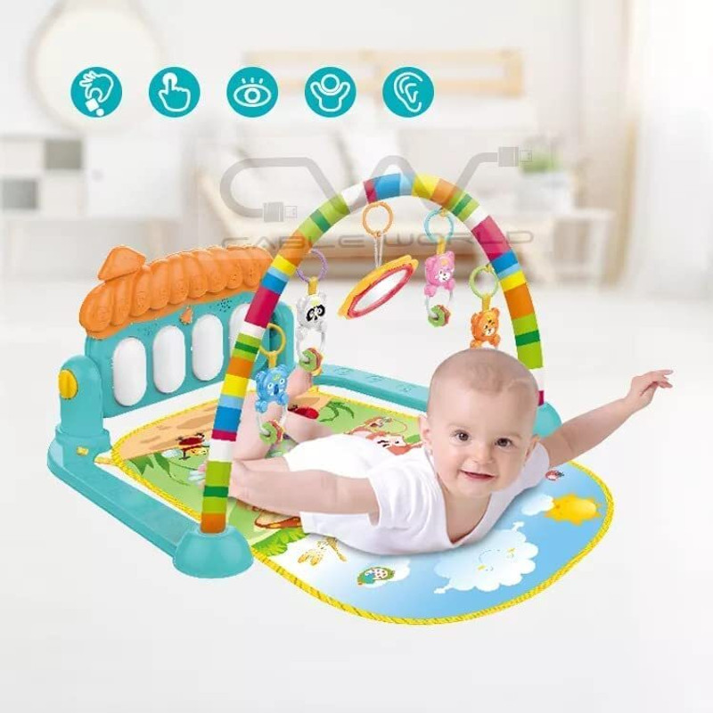 Dorytoys Perfect Gifting Option – Baby Gym with Lights, Music, and Play Arch-109(Multicolor)