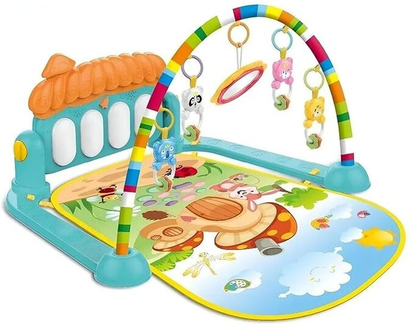Kovea Baby Play Gym Mat And Piano for Kids 0-2 Years Lights & Music Activity Toys(Multicolor)