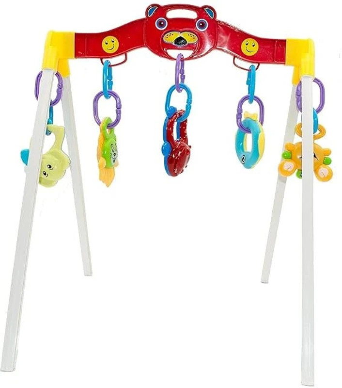 TOYXIITY MALL Play Gym For Baby Kids With Hanging Toys For Baby Fitness Rack For Baby Toys(Multicolor)