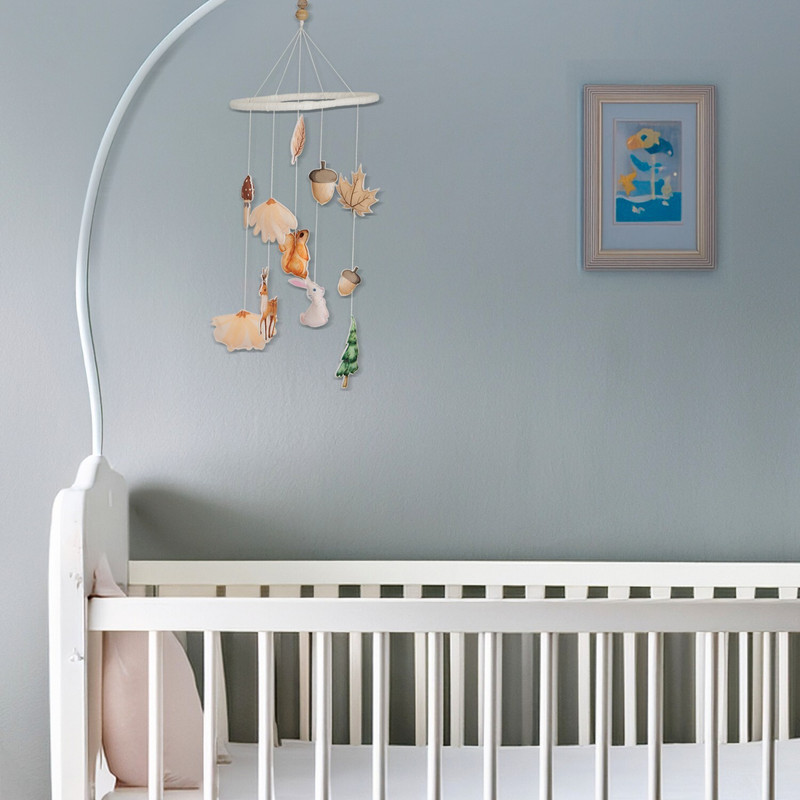 haus & kinder Whimsical Woodland Crib Mobile(Multicolor)