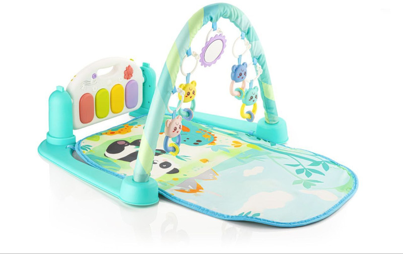 VIDGY 5 in 1 Indian Musical Keyboard Mat Baby Piano Gym Mat Gym & Fitness Rack(Multicolor)