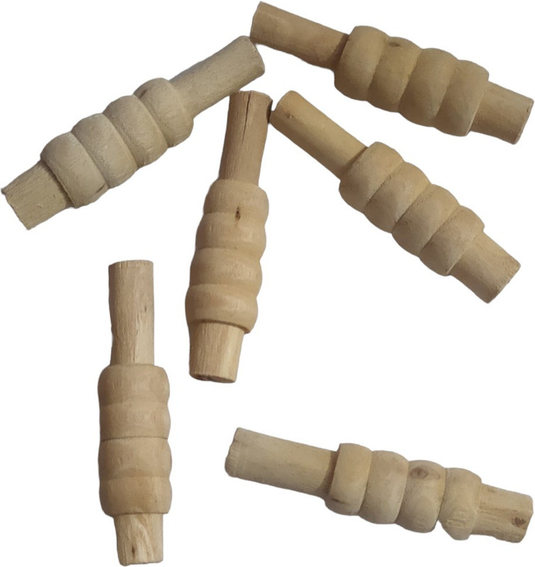 Dinetic Pair of bails for Cricket Wicket Stumps Pack of 6 Pairs Standard Bail(Pack of  6)