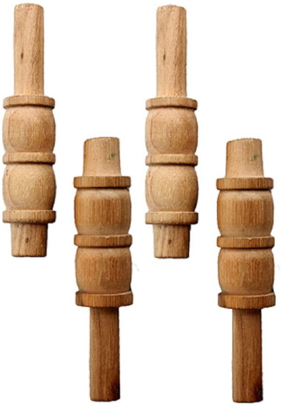 GLS Economy Wooden Stump BAILS (Pack of 4 PCS) Standard Bail(Pack of  4)