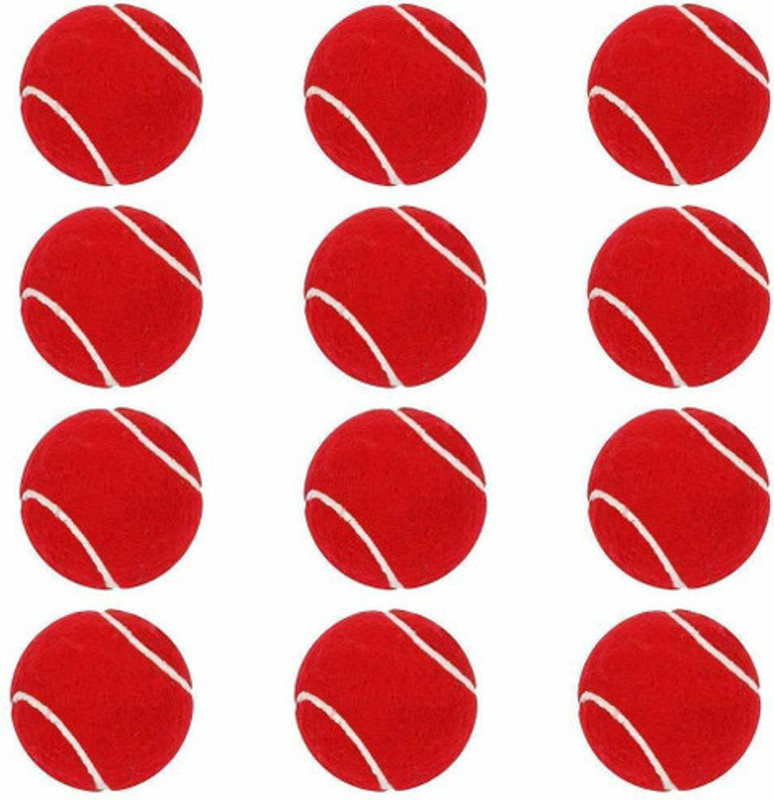 Jawman enterprises Cotton boll red pack of 12 Standard Bail(Pack of  12)