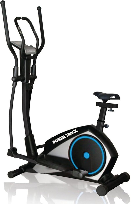 Runfit Executive Premium Heavy Duty Elliptical Cross Trainer Cum Exercise Cycle Cross Trainer(Black, Silver, Blue)