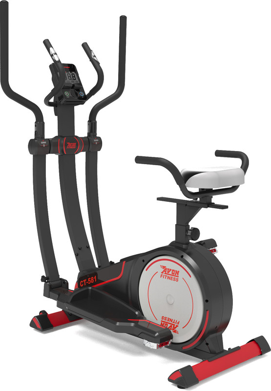 AVON Elliptical Cross Trainer and Exercise with Adjustable seats. Cross Trainer(Black)