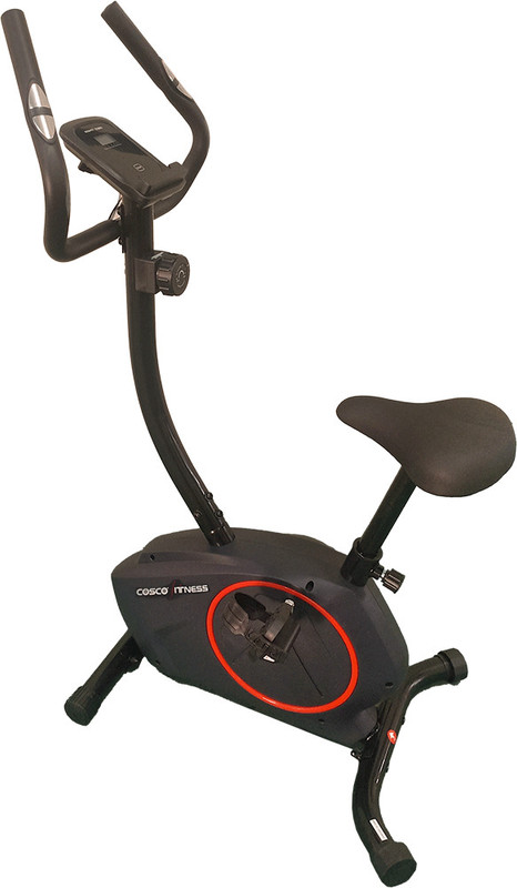 cosco fitness Upright Bike with Adjustable Seat 3 Kg Flywheel & 8 Level Megnetic Resistance Cross Trainer(Multicolor)