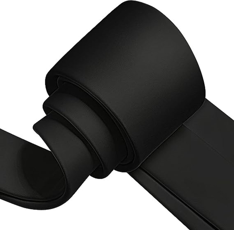 KAEZRI Silk Tie & Cufflink(Black)