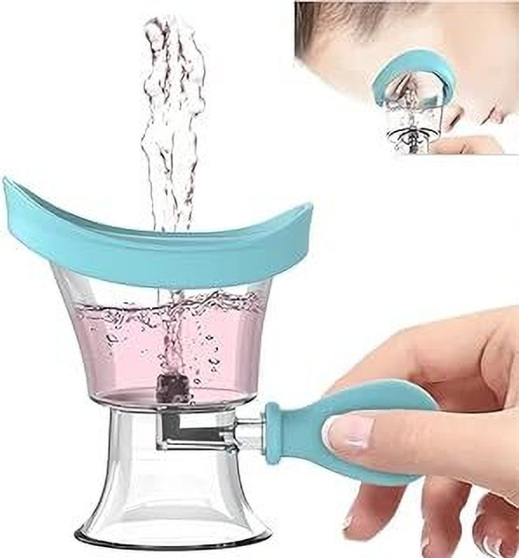 BEAUTY BRIGHT Pack of 1 Silicone Eye Wash Cup,Squeeze Rinsing Eye Wash Cup For Tired Eyes,Silicone Manual(Multicolor, Cup Set)