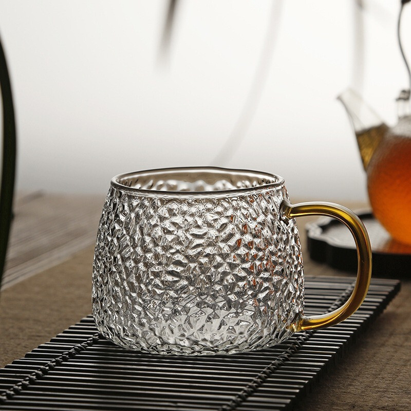 Flipkart SmartBuy Pack of 1 Glass Borosilicate Glass Tea and Coffee Cup Glass, Used for Tea, Coffee, Green Tea(Clear, Cup)