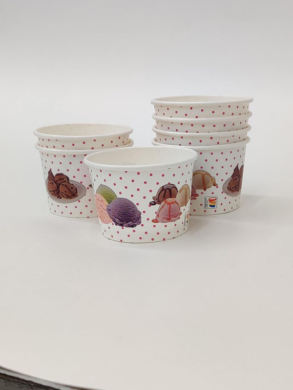 Paricott Pack of 100 Paper(Multicolor, Cup Set)