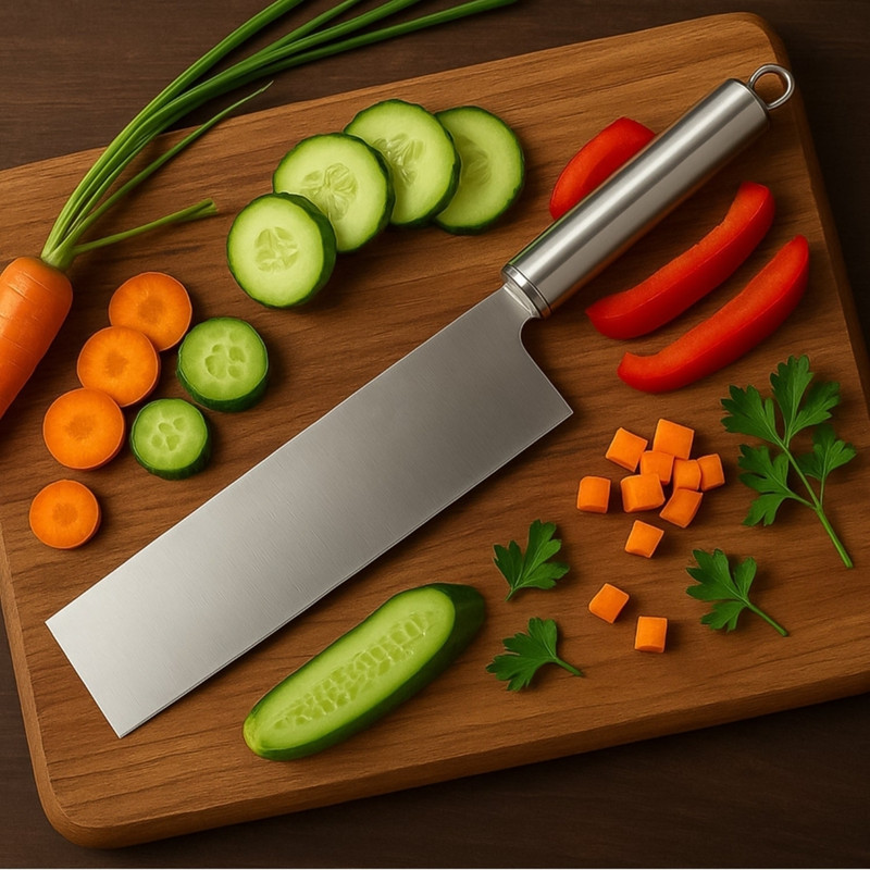 CutleryKNIFE Stainless Steel, Silver Plated Cheese Knife, Bread Knife, Table Knife, Fish Knife(Pack of 1)