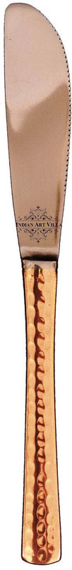 IndianArtVilla Steel Copper Knives, 7 Inch Length Copper, Steel Table Knife(Pack of 1)