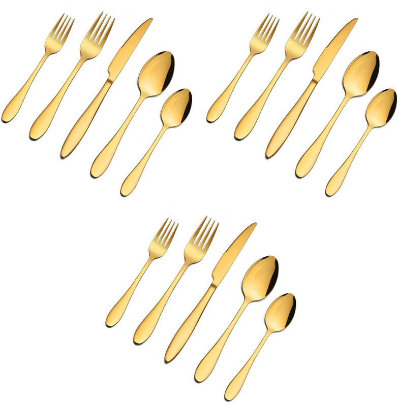 BRIZINGER Disposable Stainless Steel Cutlery Set(Pack of 5)