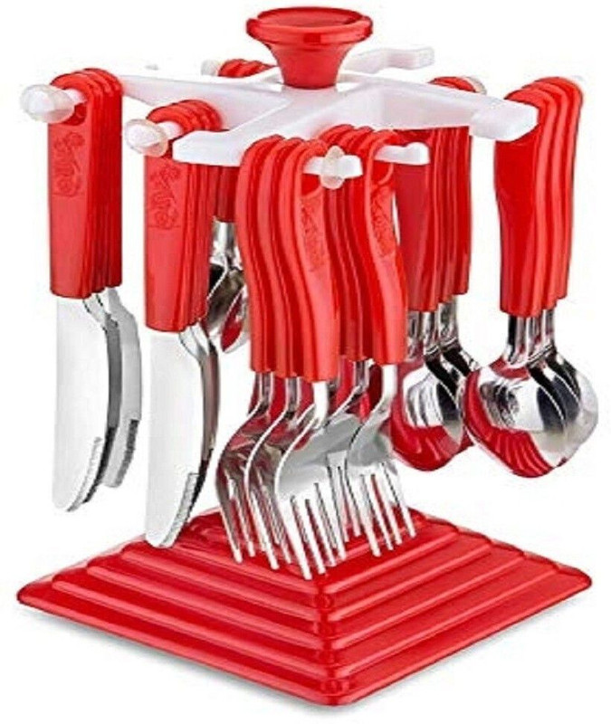 navkar import Plastic Cutlery Set(Pack of 1)