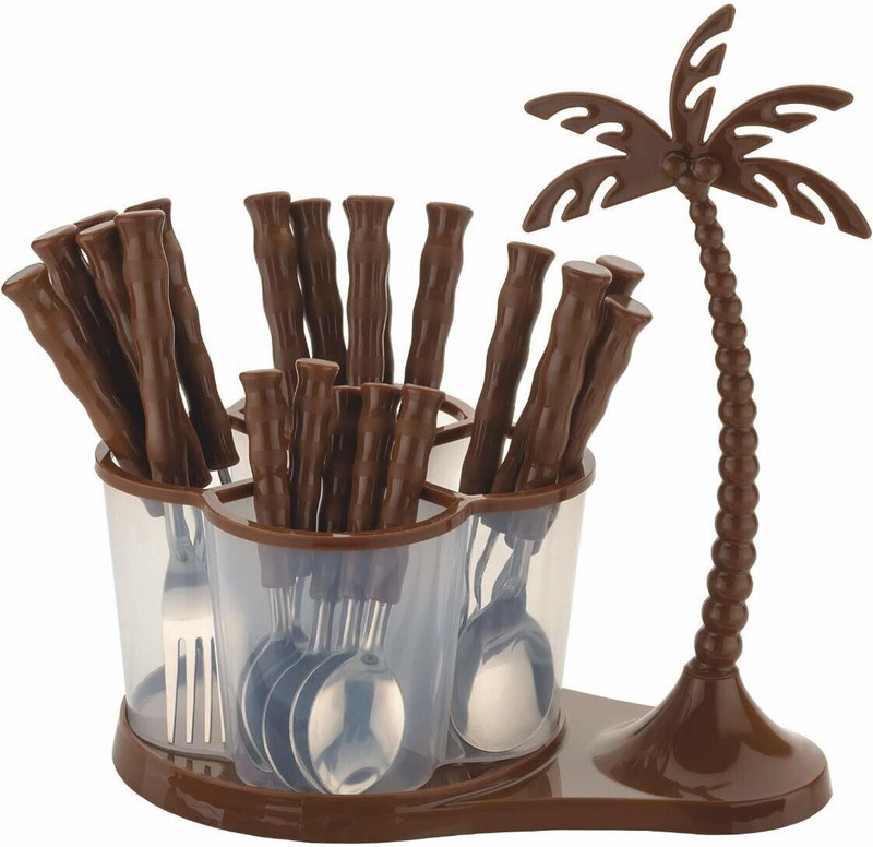 Parage Premium Miracle With Stand, Dining Tableware Spoon , Stainless Steel Cutlery Set(Pack of 25)