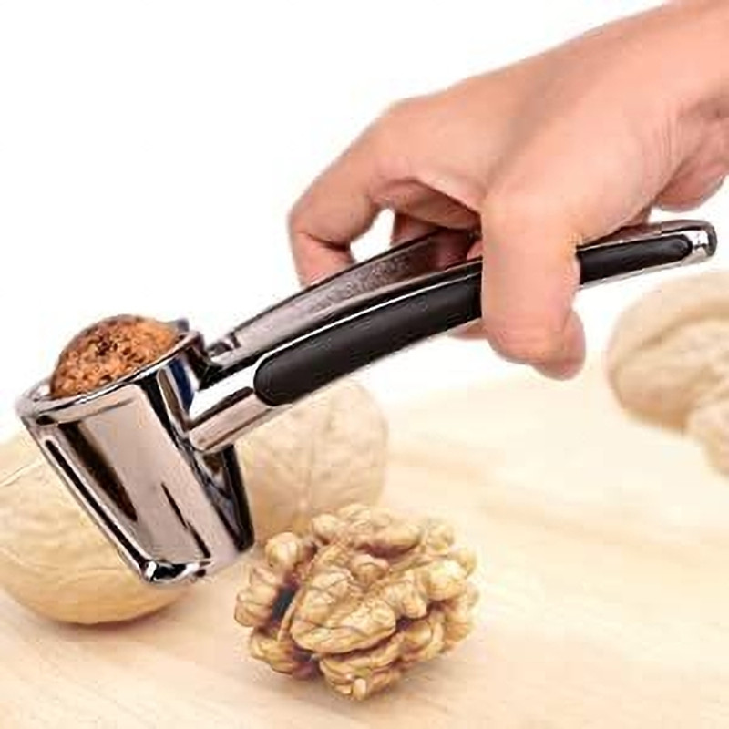 Maantreadind Heavy Duty Zinc Alloy Nutcracker Single Mould Pie Crust Cutter Stripes(Steel ; Pack of  1)