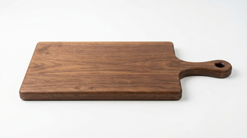 WoodenNest WoodenNest Solid Wood Chopping Board HANDEL (SQR-220)AHH Wooden Cutting Board(Brown Pack of 1 Dishwasher Safe)