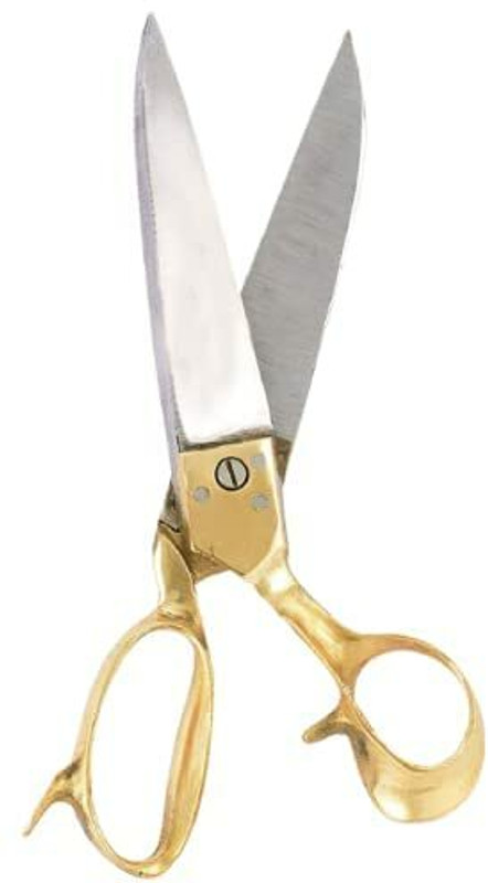 parmatma Iron All-Purpose Scissor(Gold, Pack of 1)