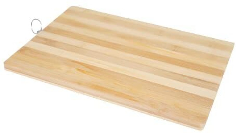 whinsy Professional Heavy Duty Chopping Board with Finger Hole for Cutting and Chopping Wooden Cutting Board(Brown Pack of 1 Dishwasher Safe)