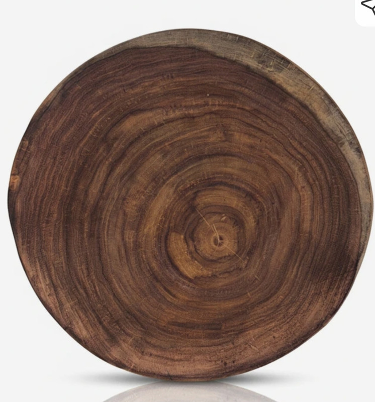 Hutson TRIVENI HANDICRAFT Rosewood/Sheesham Wood Butcher Block Wooden Cutting Board(Brown Pack of 1 Dishwasher Safe)