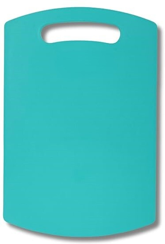 Grovent New Square Fruit & Vegetable Chopping Or Cutting Board Plastic Cutting Board(Blue Pack of 1 Dishwasher Safe)