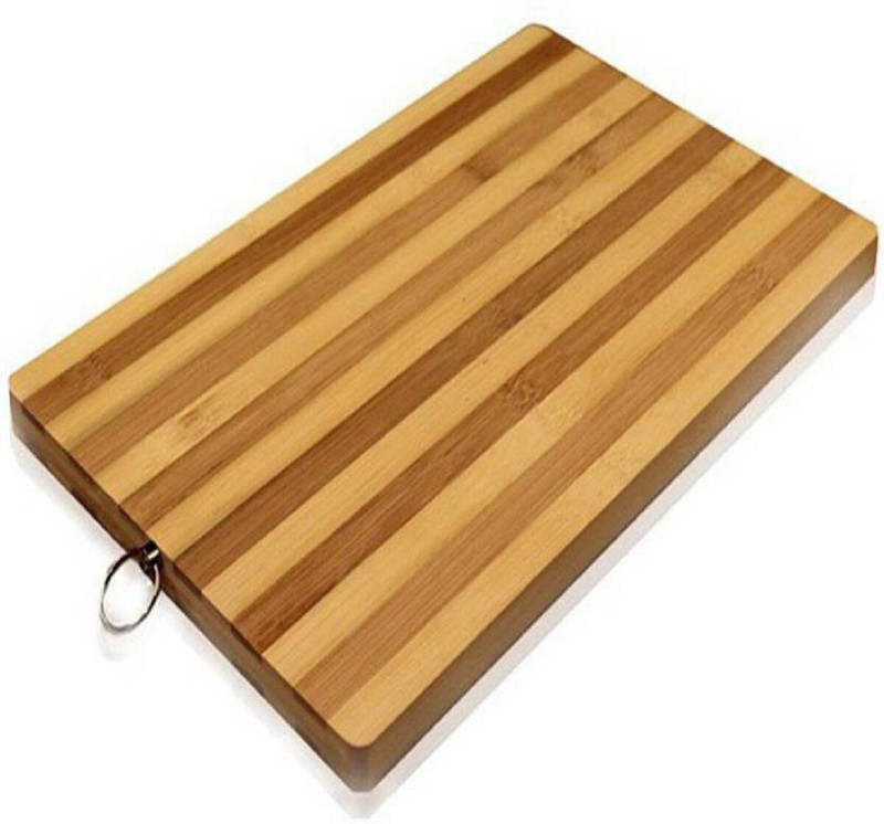 FK RETAIL VEGETABLE AND FRUIT CUTTING BOARD (MEDIUM) Wood Cutting Board(Beige Pack of 1)