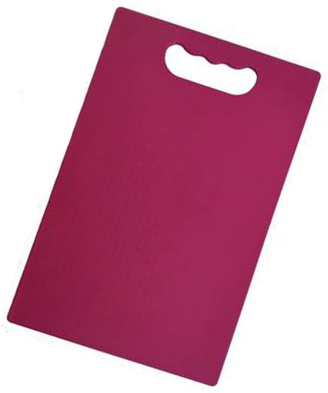 HARHIM Eco-Friendly Plastic Chopping Board Kitchen Cutting Board for Fruits Vegetables Plastic Cutting Board(White Pack of 1 Dishwasher Safe)