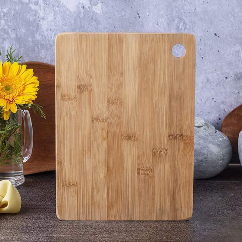 The Indus Valley Bamboo Wood Chopping/Cutting Board for Vegetables/Fruits/Meat - 25cm*15cm Wooden Cutting Board(Brown Pack of 1)