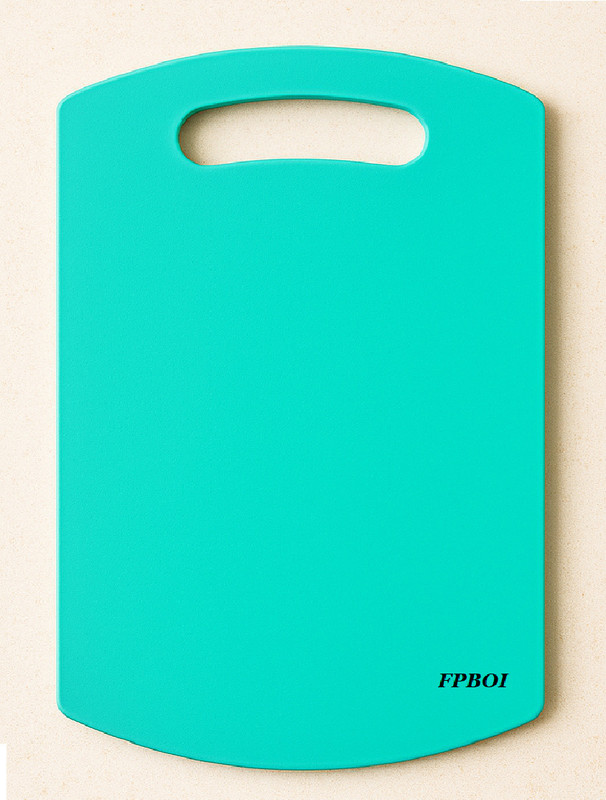 FPBOI Premium Plastic Cutting Board For Perfect Chopping Solution Plastic Cutting Board(Green Pack of 1 Dishwasher Safe)