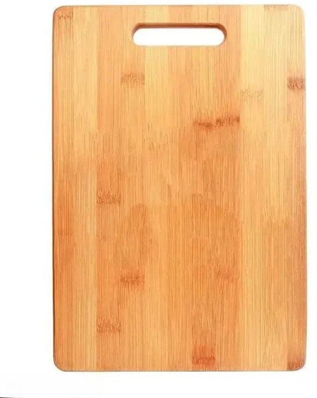 CAPTION Large Natural Wood Chopping Cutting Board for Kitchen Vegetables,Fruits & Cheese Wooden Cutting Board(Brown Pack of 1 Dishwasher Safe)