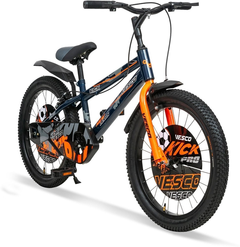 VESCO Kick Pro 20" Kids Bicycle for Age 6 - 11 Years Boys & Girls 20 T (inch) Road Cycle(Single Speed, Multicolor, Rigid)