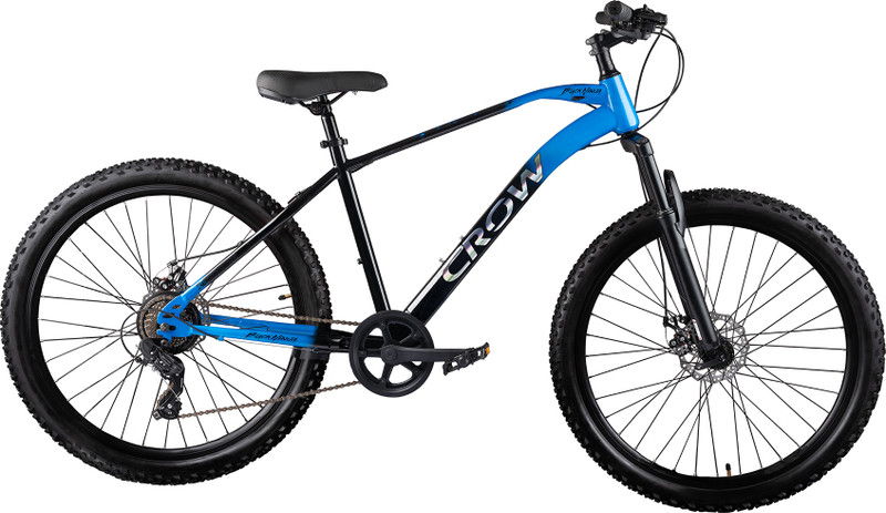 Crow ROOKIE 8 SPEED|DUAL SUSPENSION|shimano geared|JAK DISC BRAKE 27.5 T (inch) Mountain Cycle(8 Gear, Multicolor, Only Front Suspension)