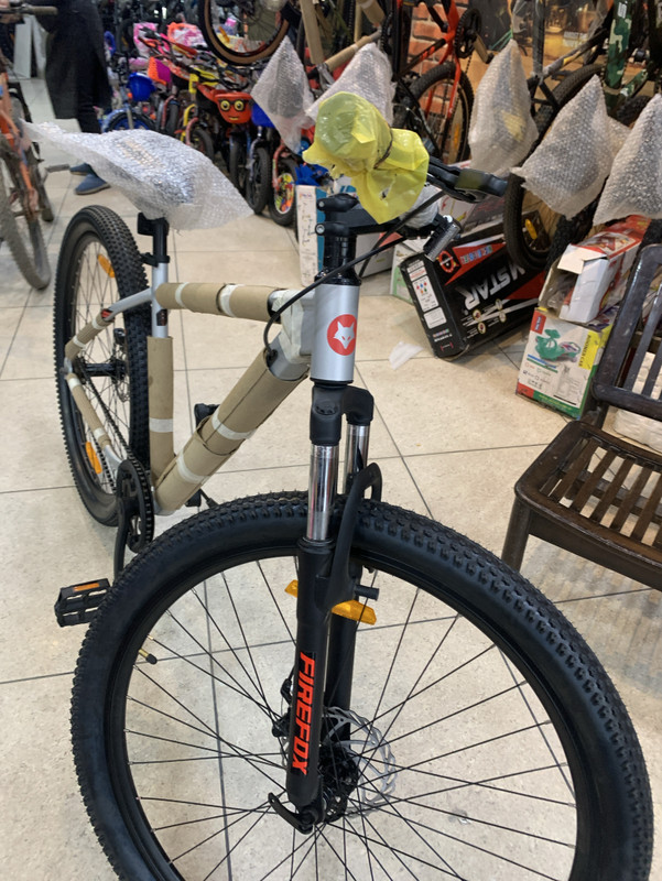 FIREFOX Sigma+ 29 T (inch) Mountain Cycle(21 Gear, Grey, Black, Only Front Suspension)