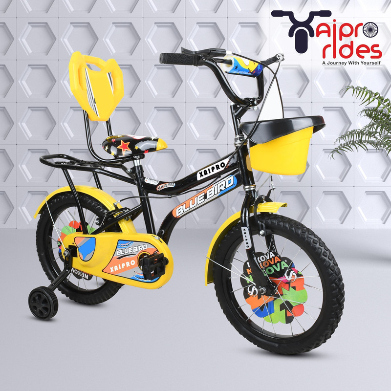 xaipro rides 16T Zoom Yellow Bicycle Lv-10 16 T (inch) BMX Cycle(Single Speed, Multicolor, Rigid)