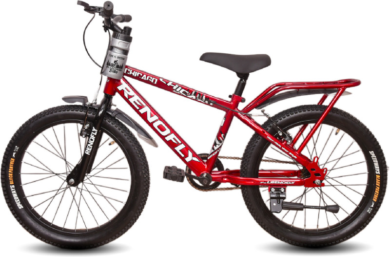 RENOFLY CHICAGO IBC KIDS CYCLE 20 T (inch) Mountain Cycle(Single Speed, Red, Rigid)